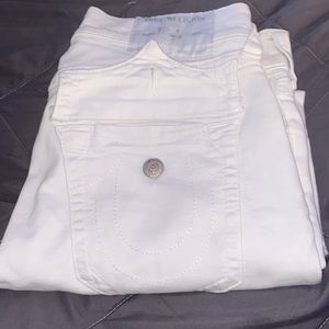 White jeans